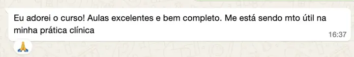 Depoimento de aluno 8